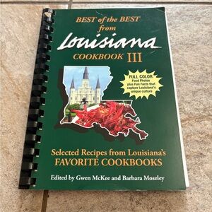 Best of the BEST from Louisiana cookbook III paperback Select Recipes from book